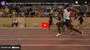 YouTube Video Usain Bolt